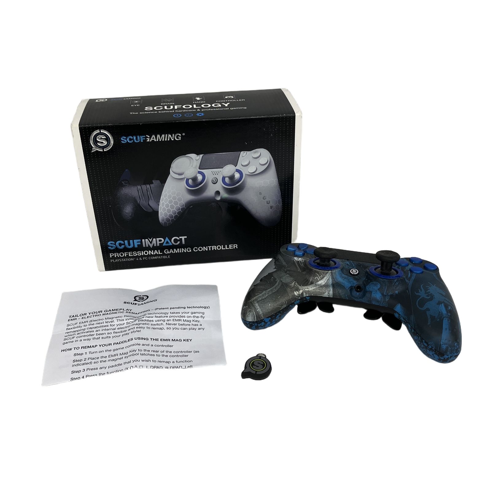 SCUF IMPACT 中古 スカフ インパクト PS4 スカフ インパクト SCUF IMPACT (EMR付 / トリガーシステム機能付