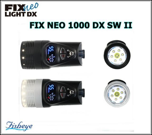 【送料無料！】Fisheye（フィッシュアイ) FIX NEO 1000 DX SW II ダイビング 水中ライト