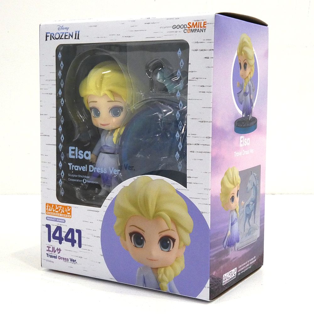 小牧店】開封品 ねんどろいど アナと雪の女王 2体セット 【I743-5061