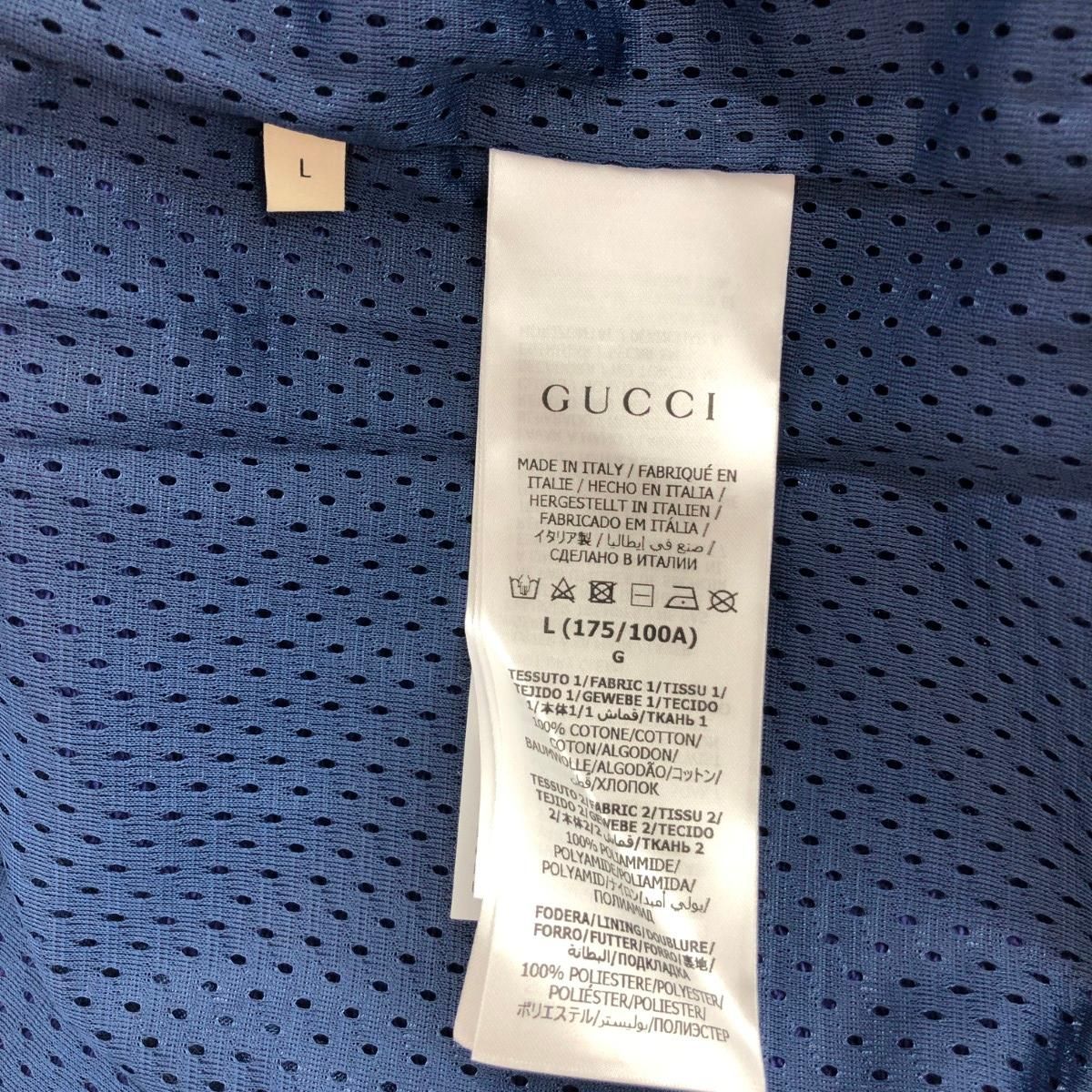 GUCCI グッチ ジップアップパーカー/ノースフェイスコラボ サイズ:L