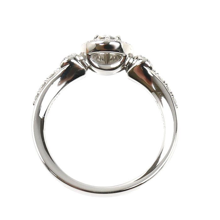 STAR JEWELRY スタージュエリー Pt950プラチナ Eclipse Halo リング 