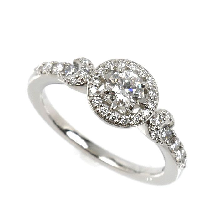 STAR JEWELRY スタージュエリー Pt950プラチナ Eclipse Halo リング 