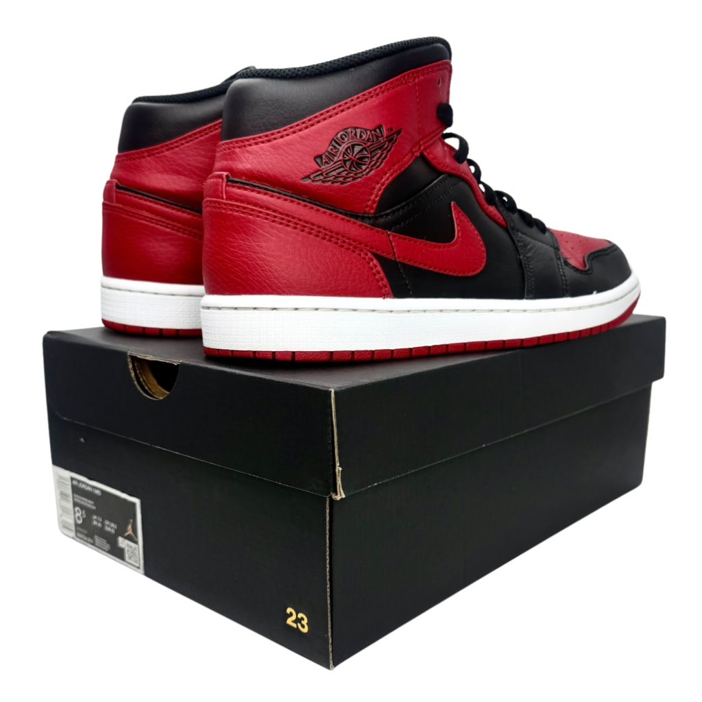 NIKE AIR JORDAN 1 MID BRED ナイキ エア ジョーダン 1 ミッド カット