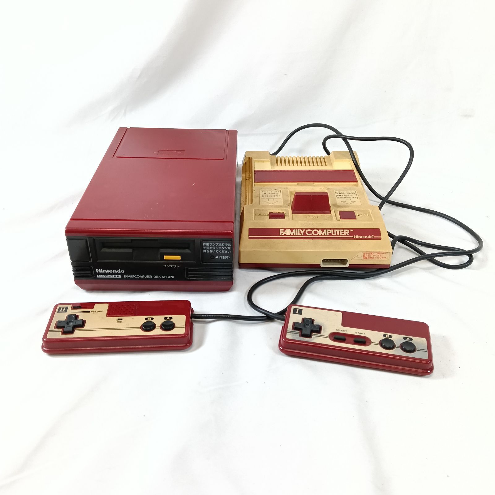 任天堂 ファコン・ディスクシステム 本体セット 初代 ファミコン 4,896円