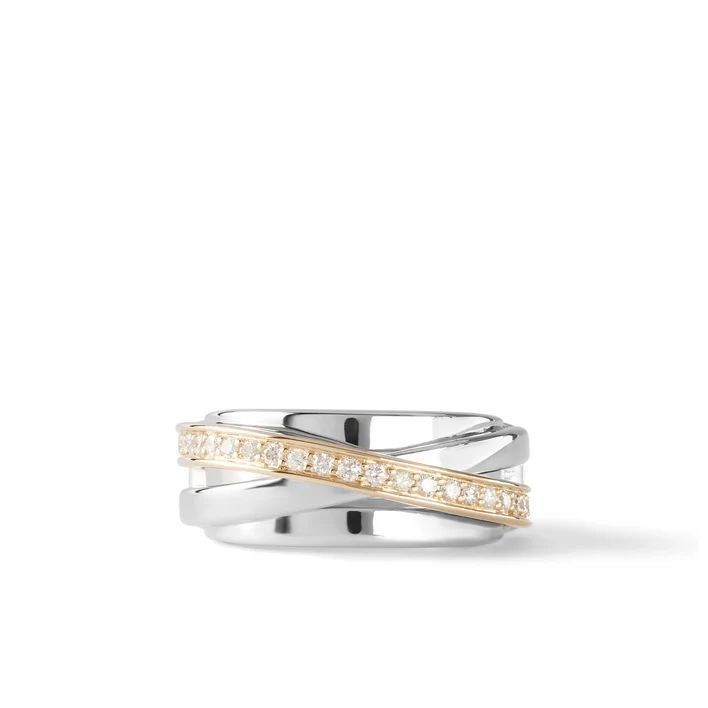 TOM WOOD Orb Ring Slim Duo Diamond 52 トムウッド オーブリング 