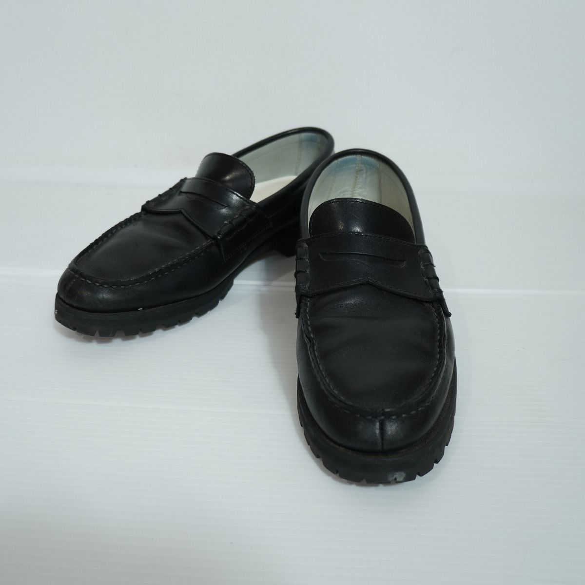 LENO リノ REGAL Shoe＆Co リーガル別注 レザー コイン ローファー