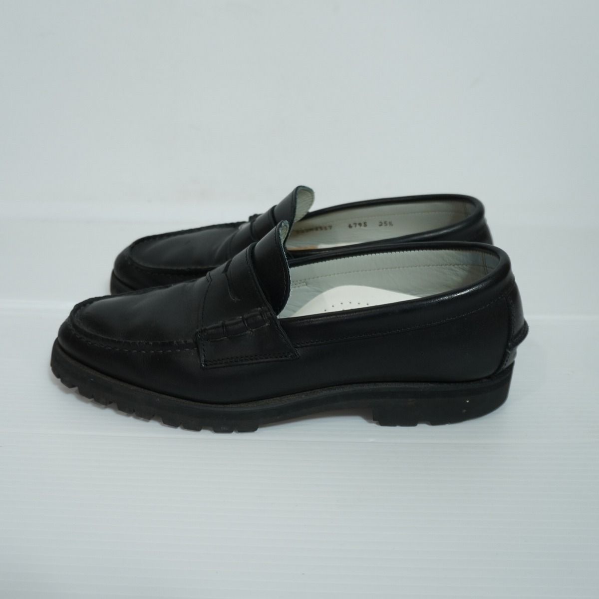 LENO リノ REGAL Shoe＆Co リーガル別注 レザー コイン ローファー