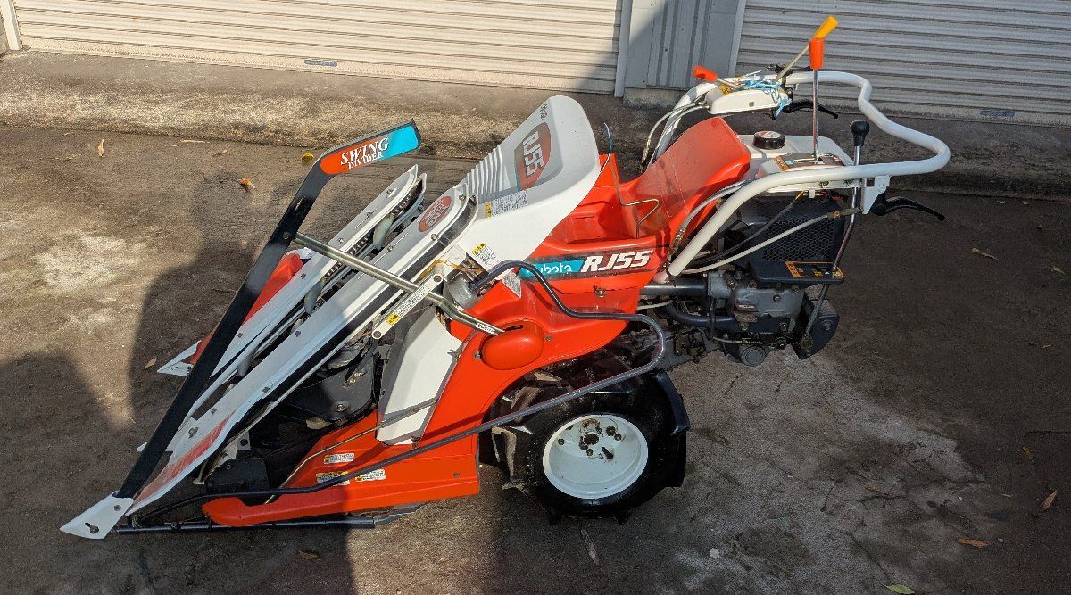 鹿児島発　クボタ　ガソリンエンジン一条刈りバインダーRJ35 タイヤ片輪新品交換済み 2026年最新】Yahoo!オークション -クボタ バインダー(農業機械)の中古