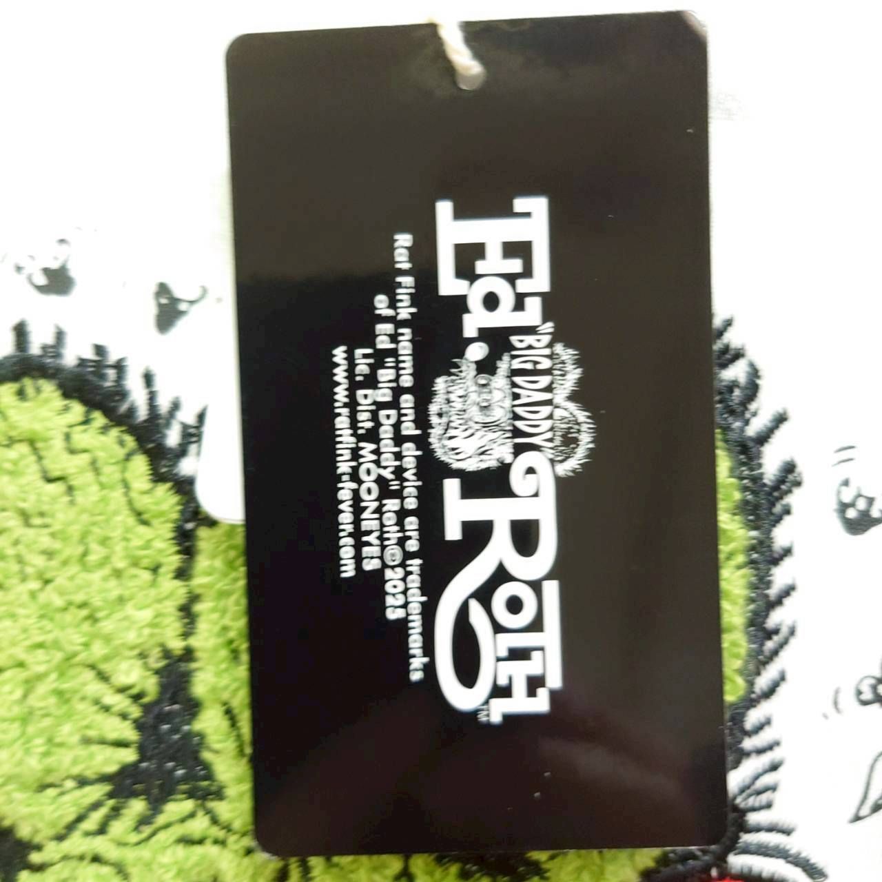 ☆【Rat Fink/ラットフィンク Ed“BIG DADDY”RoTH 立体サガラ刺繍 半袖T 