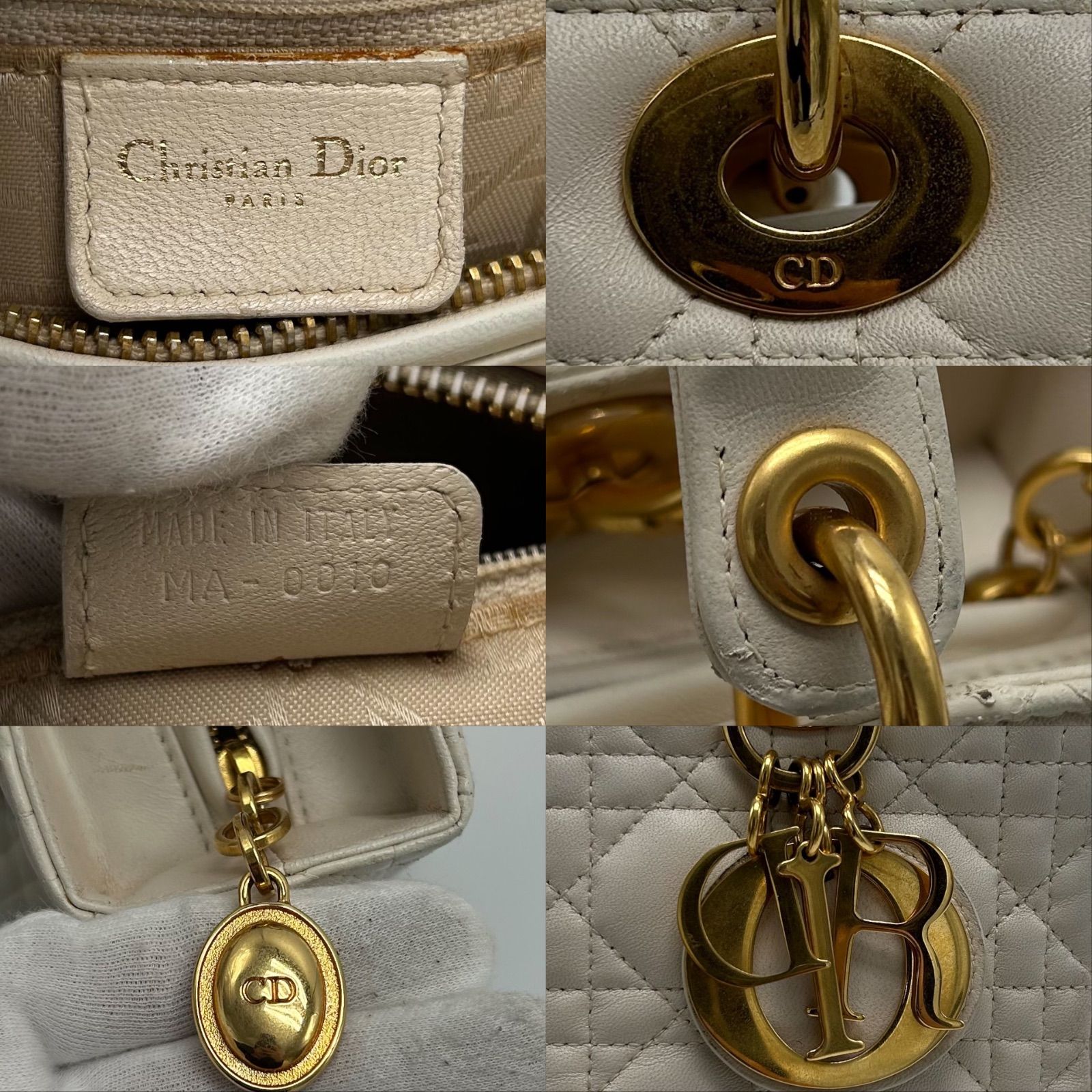 美品 Christian Dior ディオール レディディオール カナージュ 美品 Christian Dior ディオール レディディオール カナージュ