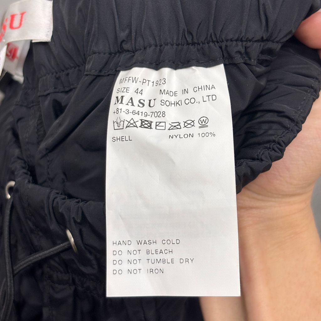 MASU エムエーエスユー 23AW NYLON BALLOON PANTS ナイロンパンツ MFFW