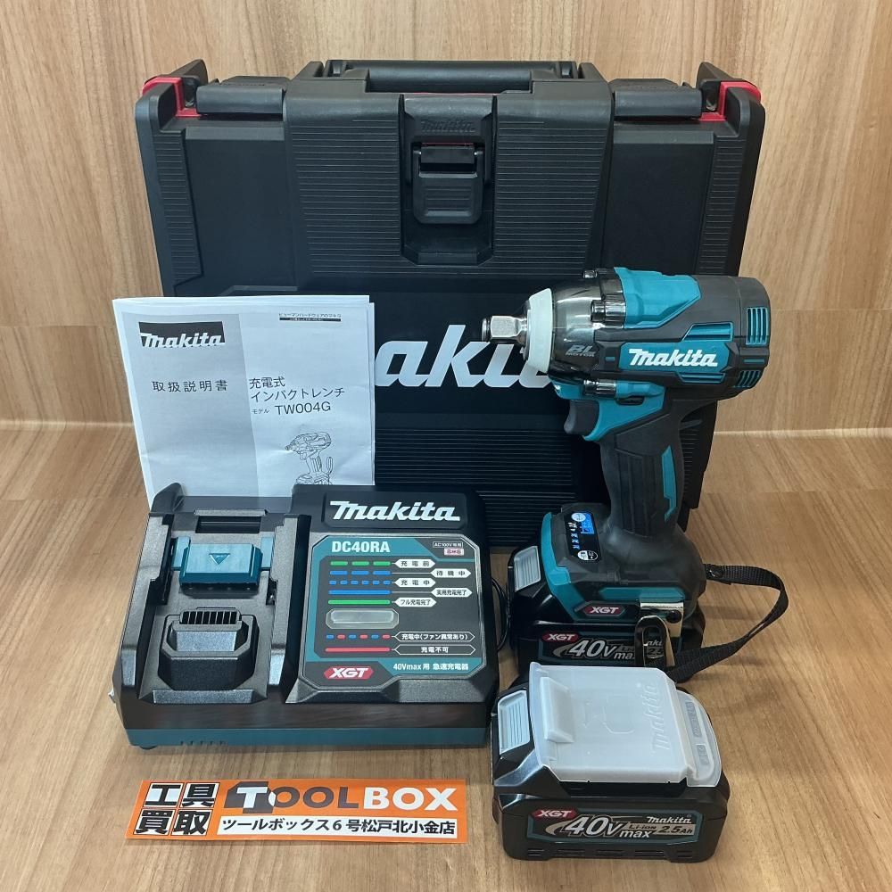 【未使用】マキタ/makita TW004GRDX 40V充電式インパクトレンチ【204】
