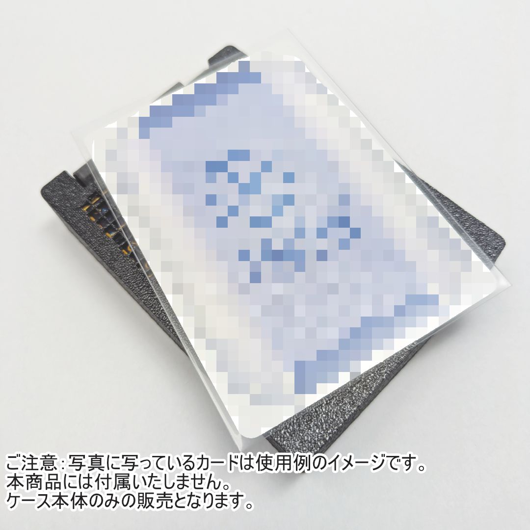 スリーブサイズ ダイスケース2（ブラック） デッキケースにそのまま