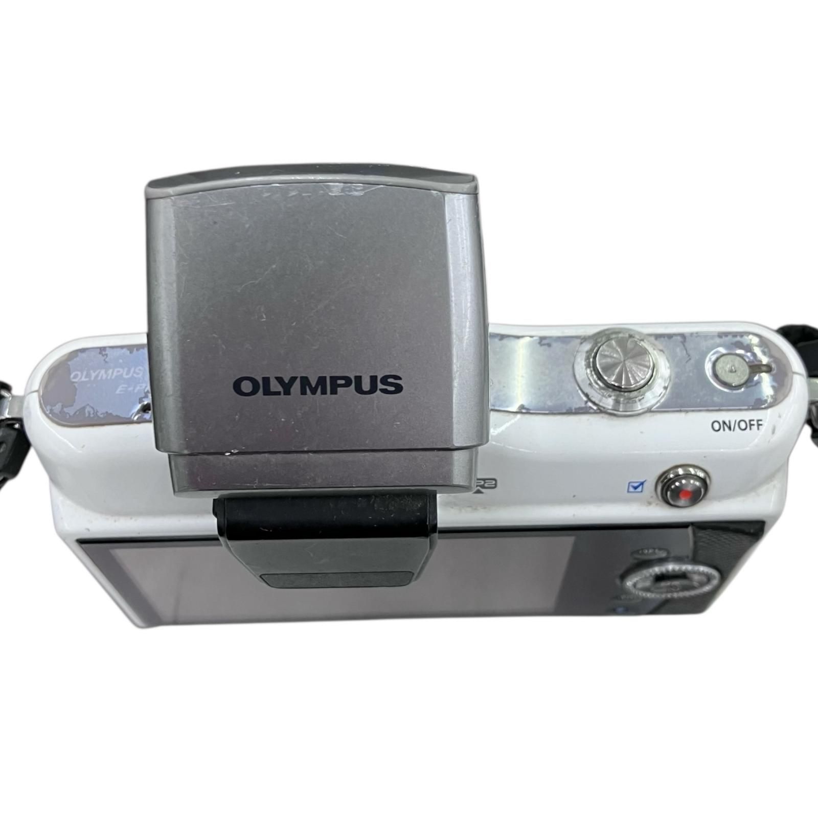 186001 OLYMPUS オリンパス ミラーレス一眼 PEN Mini E-PM1 ホワイト 