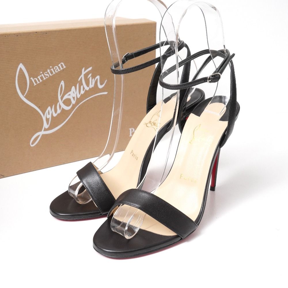 美品】Christian Louboutin ハイヒールサンダル 【公式通販】 美品】Christian Louboutin ハイヒールサンダル 【公式通販】