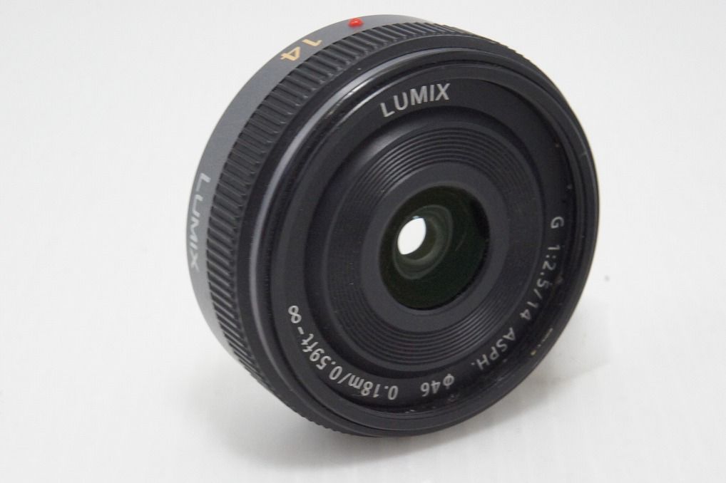 ★大人気★ LUMIX 14mm 単焦点レンズ　H-H014 パンケーキ 広角14ミリの軽量パンケーキ「LUMIX G 14mm/F2.5 ASPH.」 - ITmedia NEWS