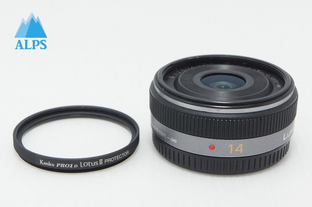 Panasonic LUMIX G 14mm F2.5 ASPH. H-H014 広角パンケーキレンズ