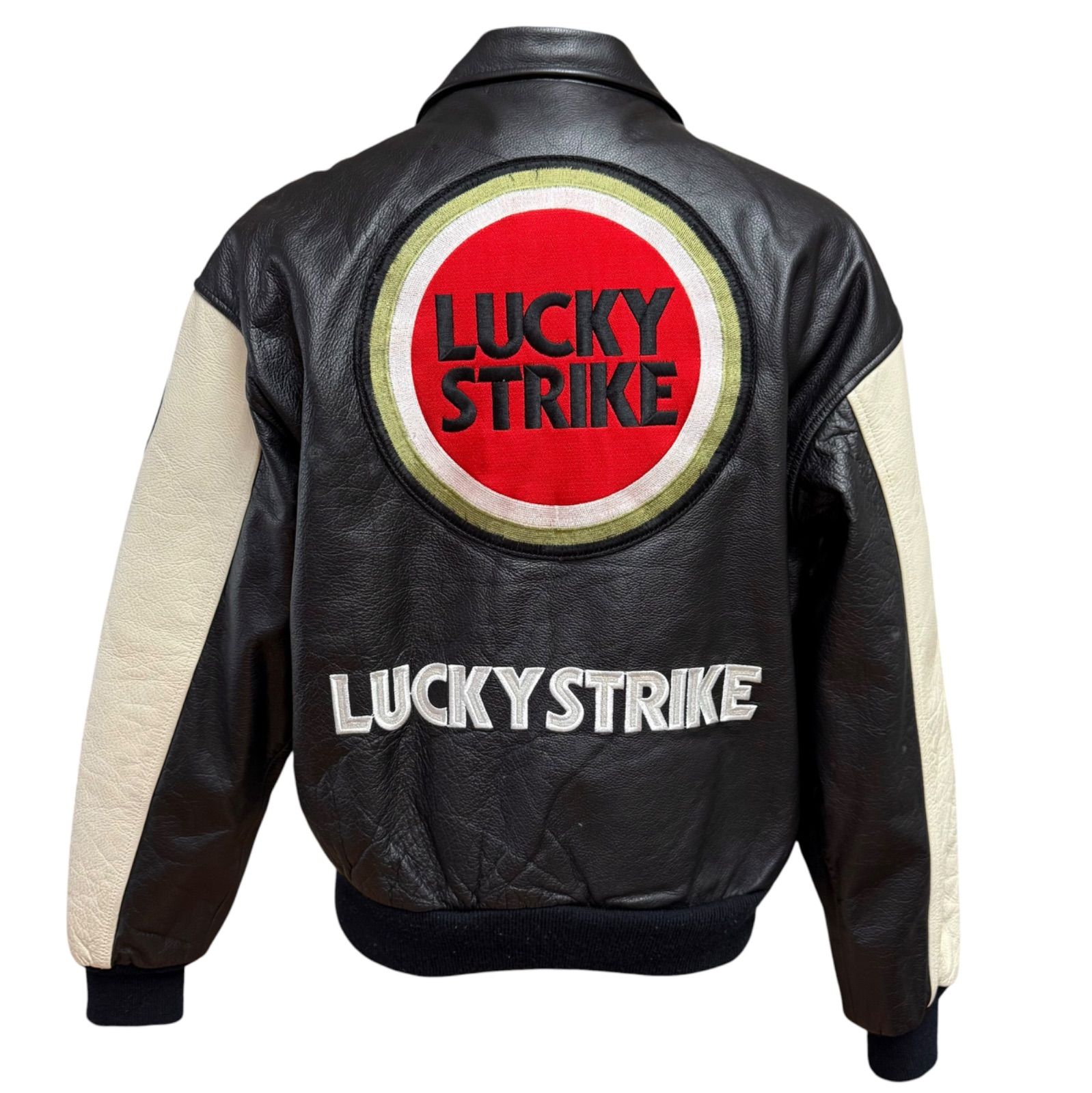 牛革 LUCKY STRIKE ラッキーストライク レザージャケット - メルカリ