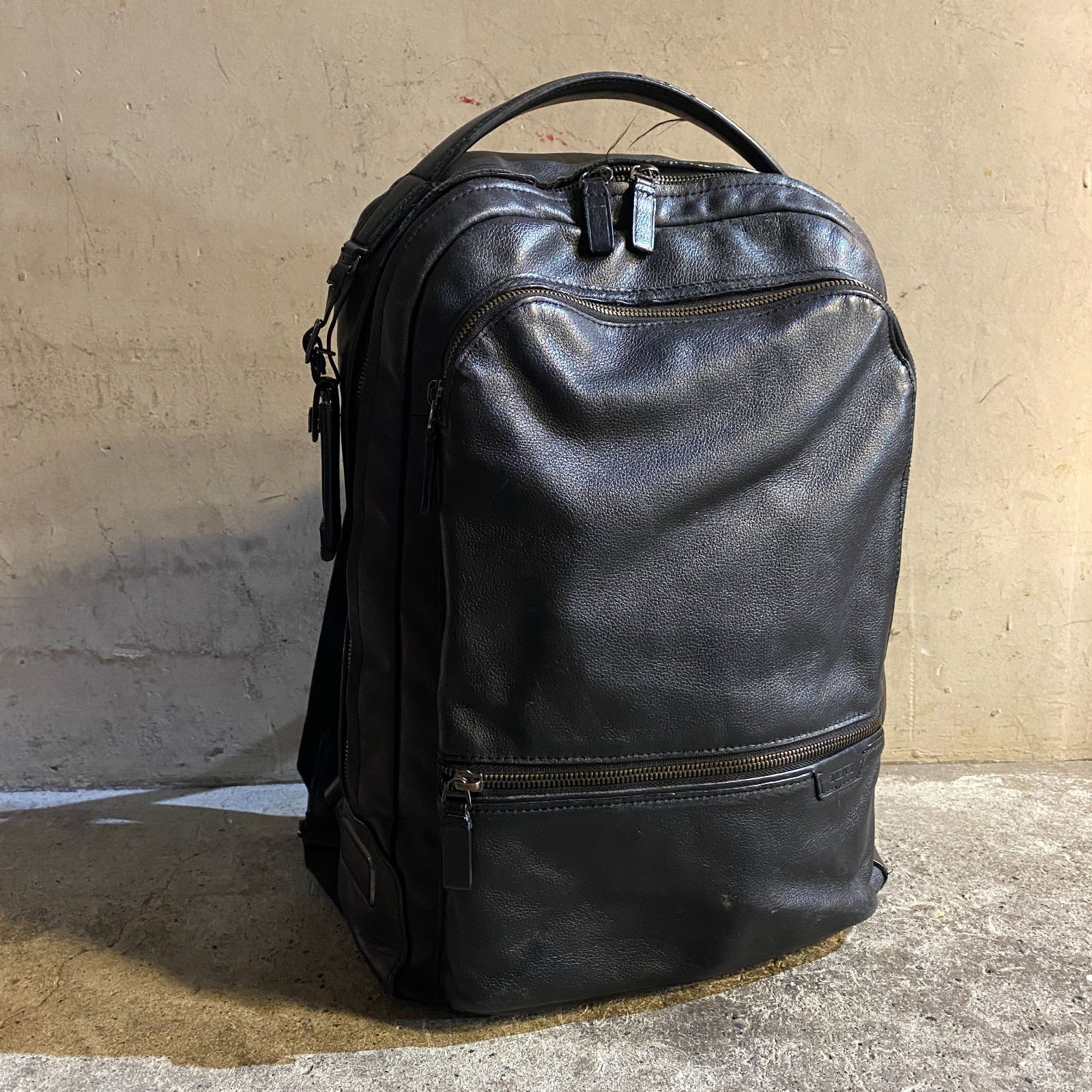 TUMI HARRISON ブラッドナー レザー バックパック トゥミ ハリソン 