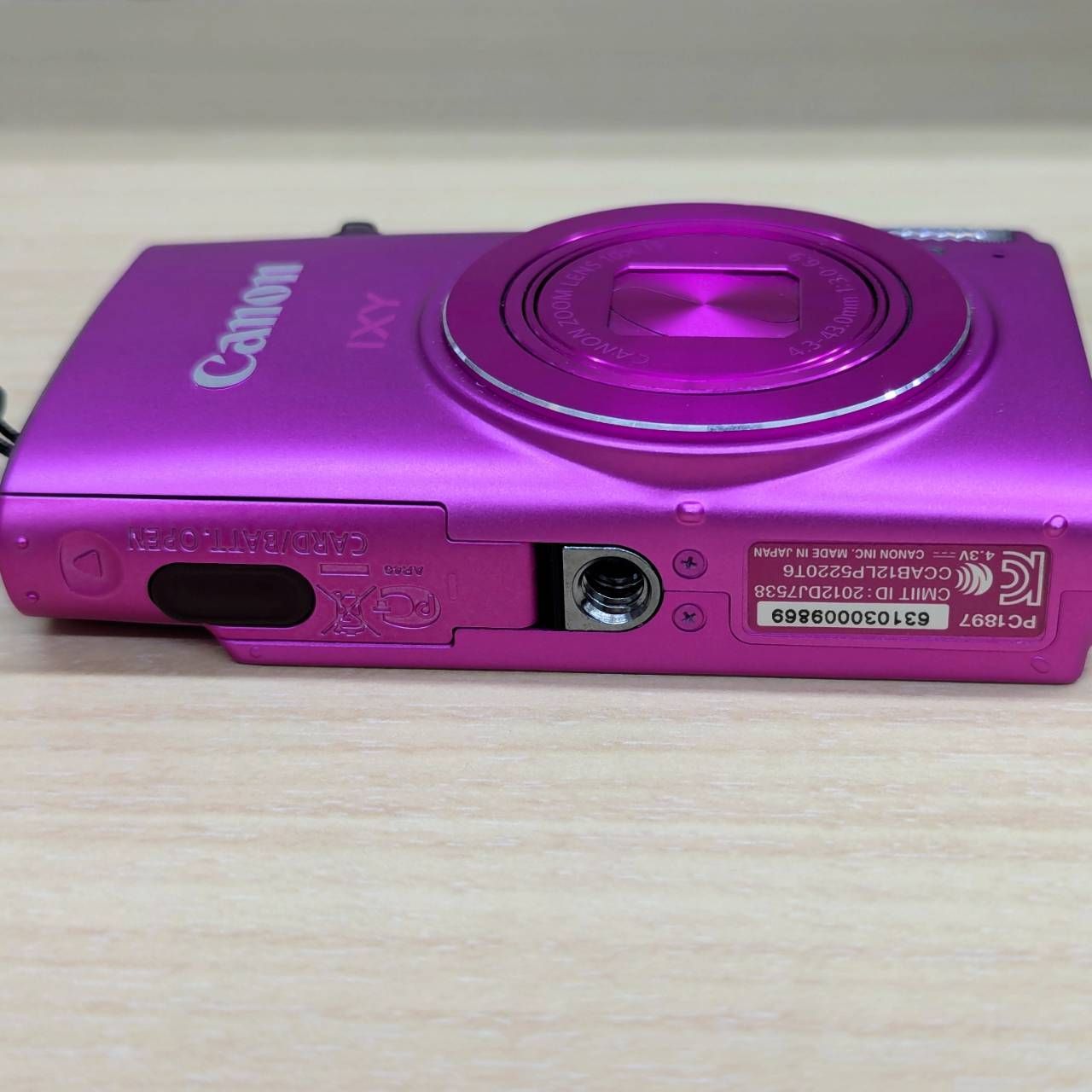【美品・完動品】Canon IXY 610F ピンク Wi-Fi転送対応 キヤノン、Wi-Fi搭載の薄型スリムモデル「IXY 610F」 - デジカメ Watch