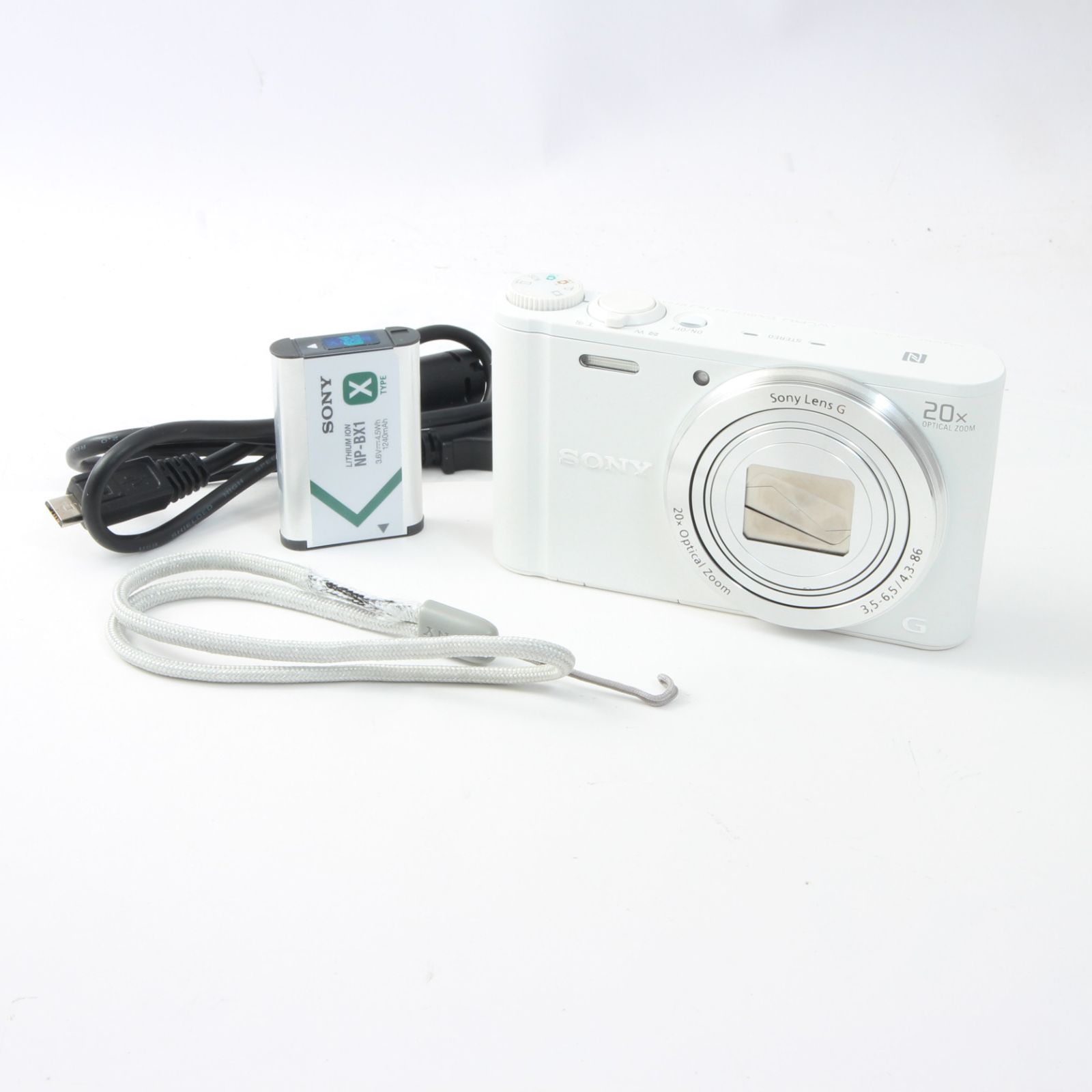 SONY Cyber-shot DSC-WX350 ホワイト ⚠️充電器無し⚠️ サイバーショット ソニー SONY Cyber-shot DSC-WX350 ホワイト
