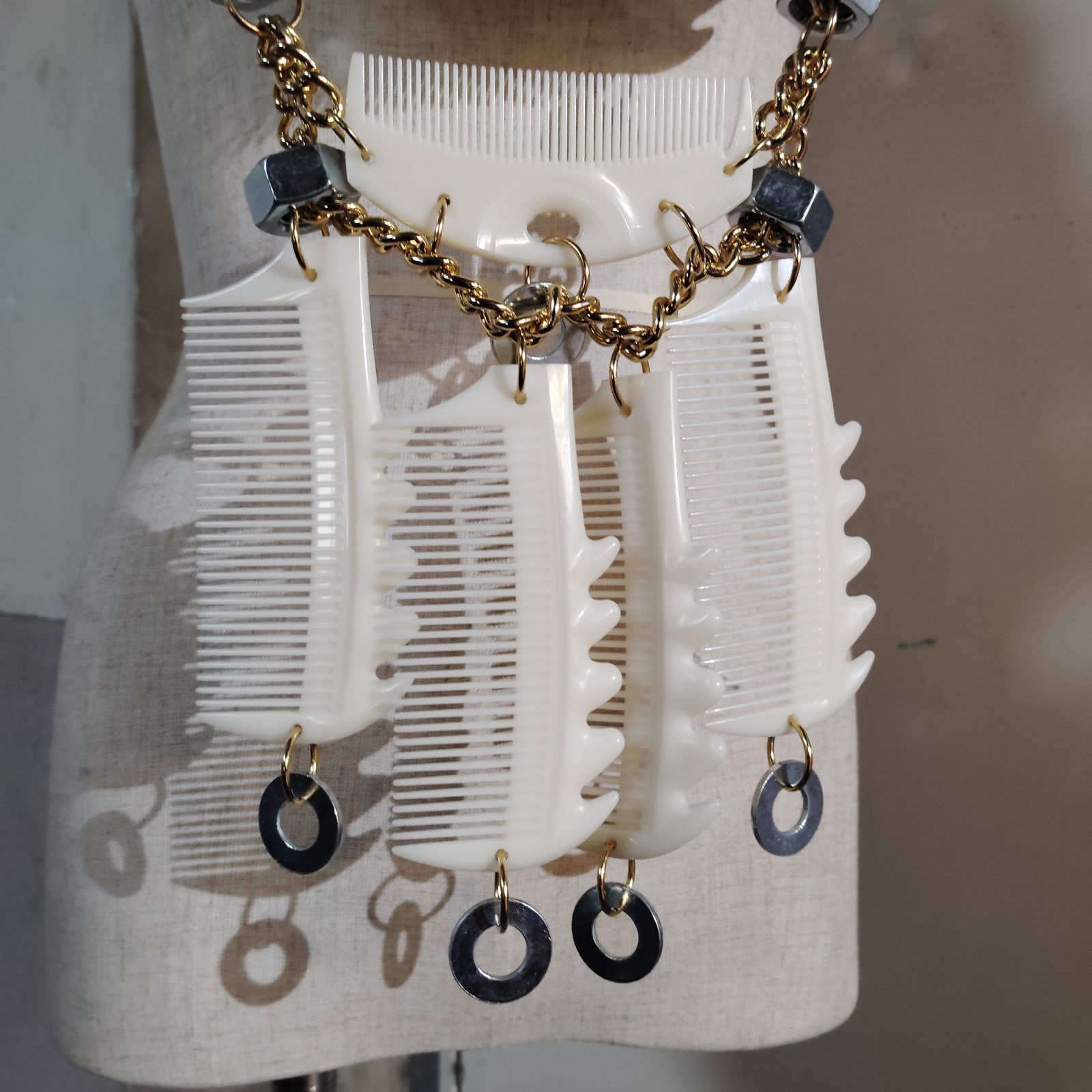 tao 25aw × LOVECHROME コームネックレス タオ 2025aw ラブクロム