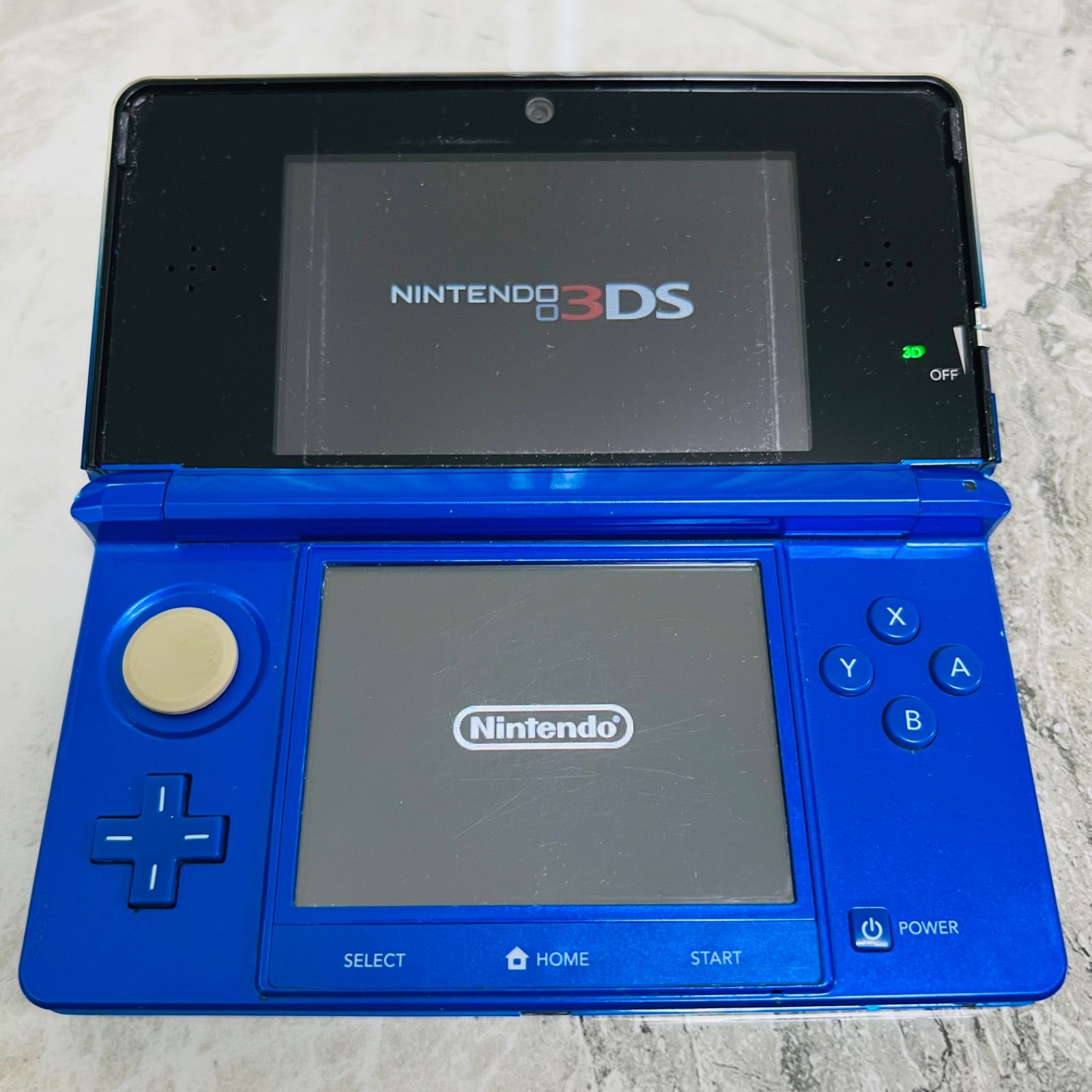 完動品】NINTENDO 3DS コバルトブルー - メルカリ
