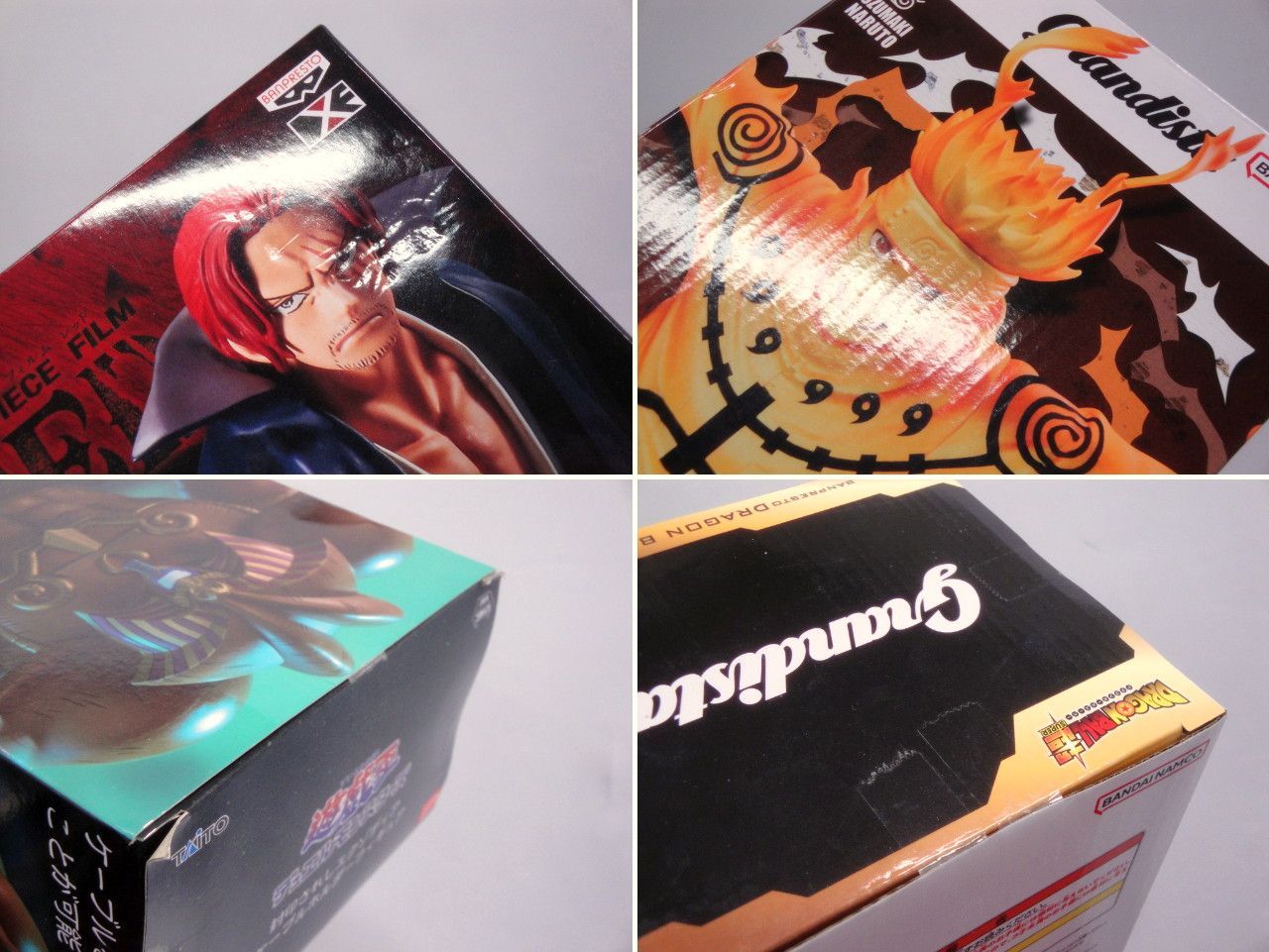 【未開封】まとめ売り　フィギュア　NARUTO ONEPIECE ダンダダン　他 未開封品】ワンピース ドラゴンボール ナルト 呪術廻戦 遊戯王