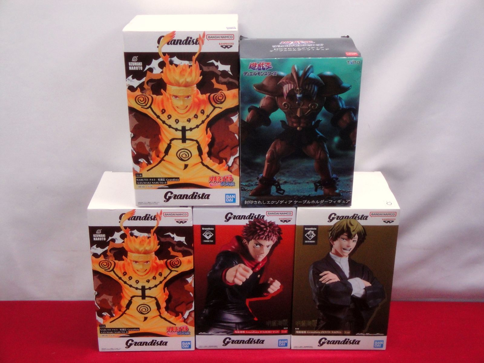 未開封品】ワンピース ドラゴンボール ナルト 呪術廻戦 遊戯王