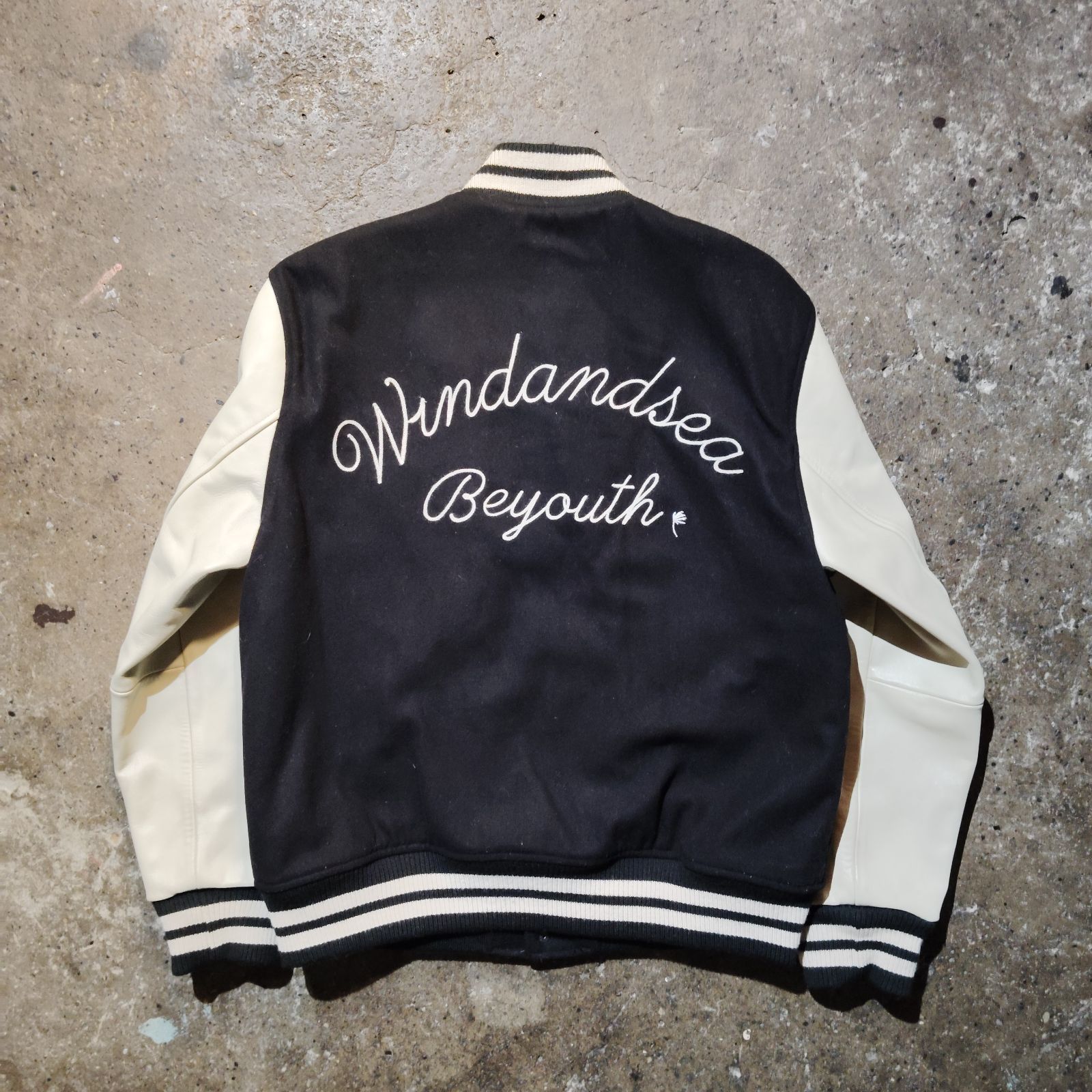 WIND AND SEA 3周年記念 Varsity Jacket L ウィンダンシー バーシティ 