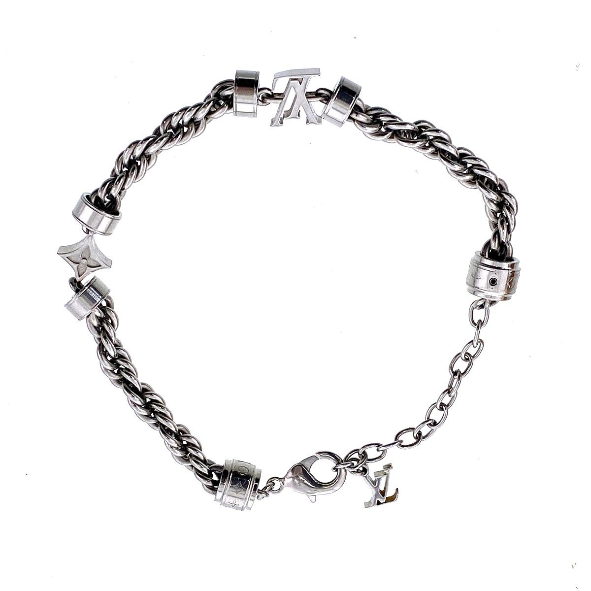 未使用　ルイヴィトン　ブレスレット　LV ワイヤー　ジュエリー　M02744 LOUIS VUITTON ルイ・ヴィトン ブレスレット LVワイヤー ブレスレット