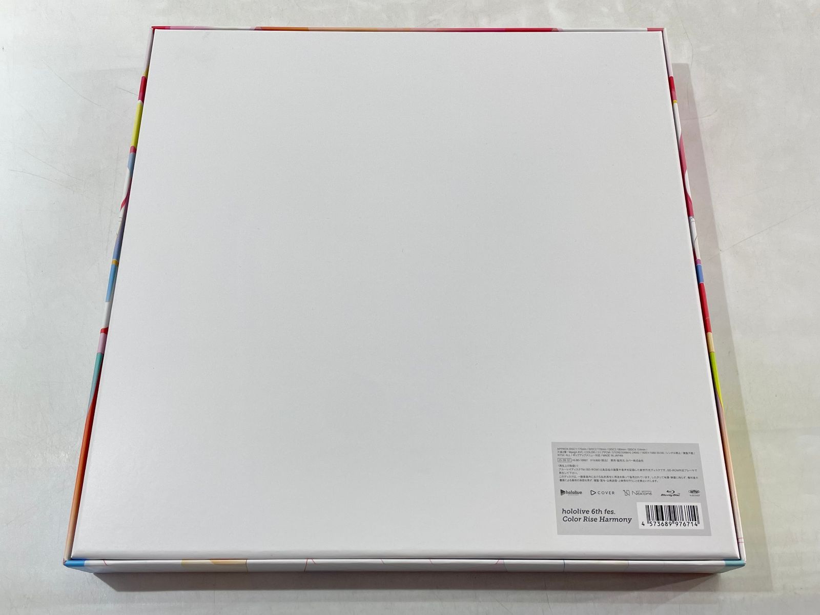 ホロライブ hololive 6th fes. Color Rise Harmony Blu-ray 未修正版 