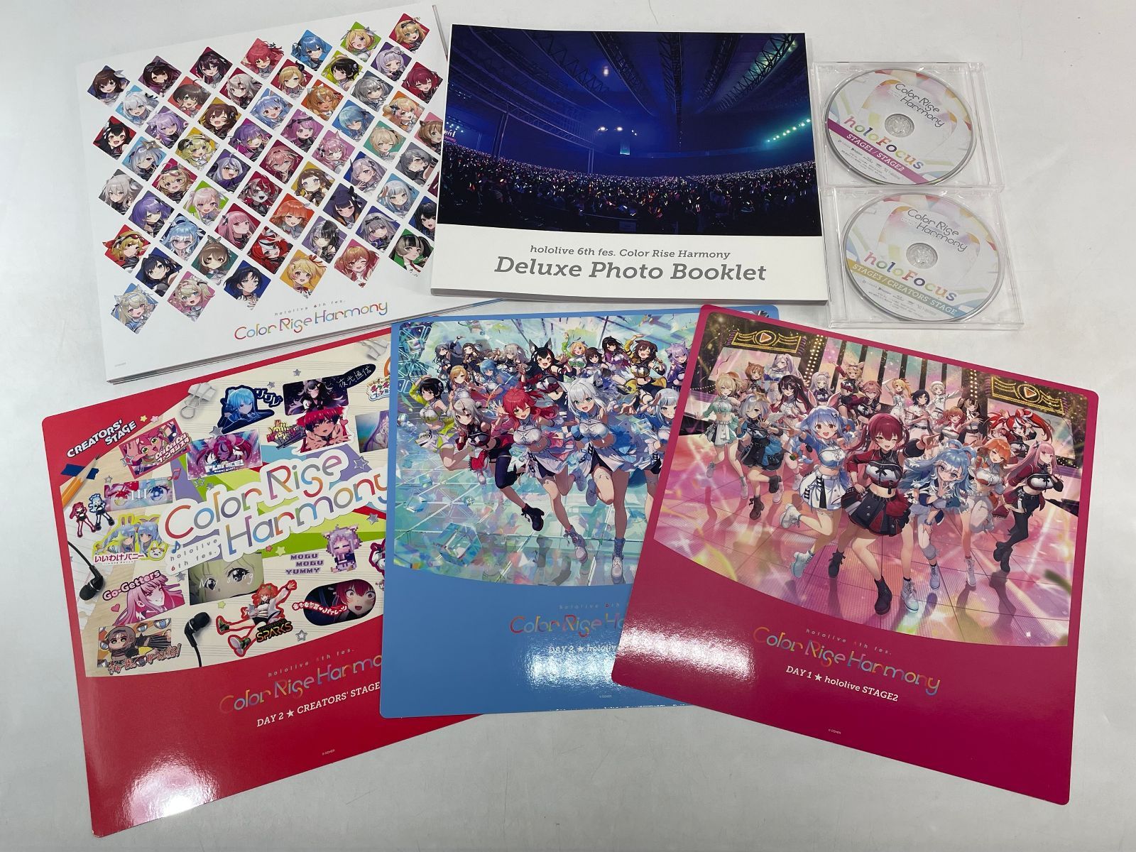 ホロライブ hololive 6th fes. Color Rise Harmony Blu-ray 未修正版