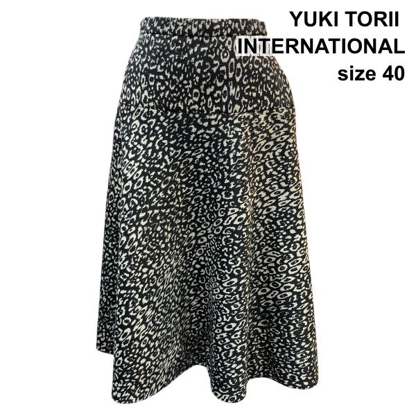 ユキトリイ フレアスカート サイズM YUKI TORII スカート フレア レディース 事務服 オフィス 制服 春 夏