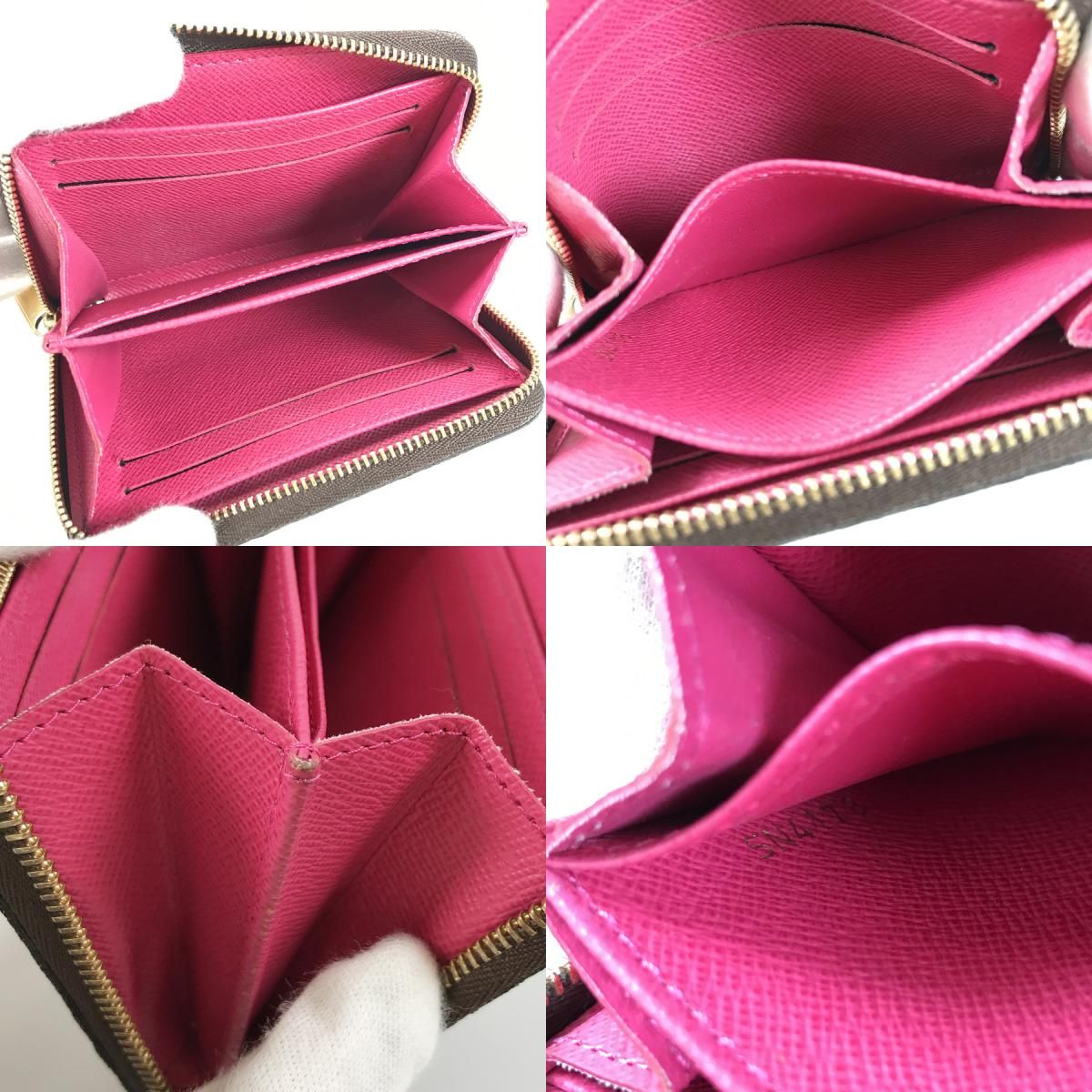 ルイ・ヴィトン LOUIS VUITTON モノグラム ジッピー コインパース ラ 