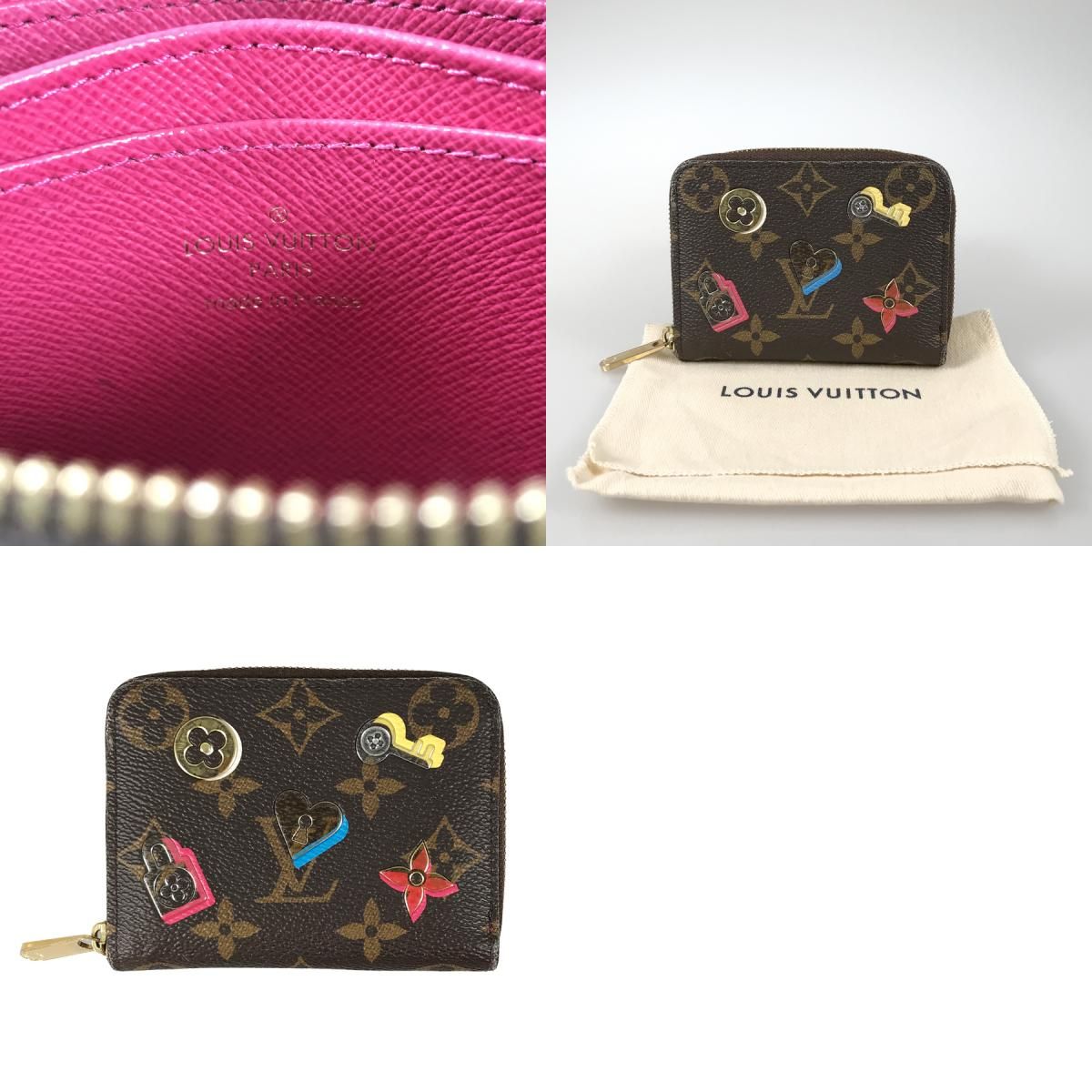 ルイ・ヴィトン LOUIS VUITTON モノグラム ジッピー コインパース ラ 