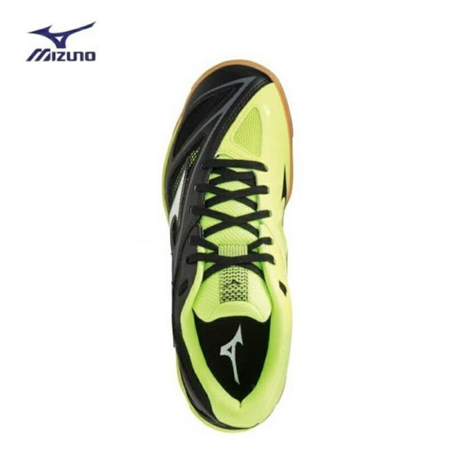 種類4：81GA191547/24.0cm MIZUNO(ミズノ) WAVE MEDAL 6(ウエーブメダル6) ブラック×ホワイト×イエロー 卓球シューズ (ユニセックス/男女兼用) [81GA191547]