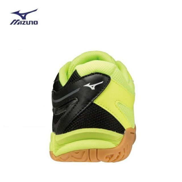 種類4：81GA191547/24.0cm MIZUNO(ミズノ) WAVE MEDAL 6(ウエーブメダル6) ブラック×ホワイト×イエロー 卓球シューズ (ユニセックス/男女兼用) [81GA191547]