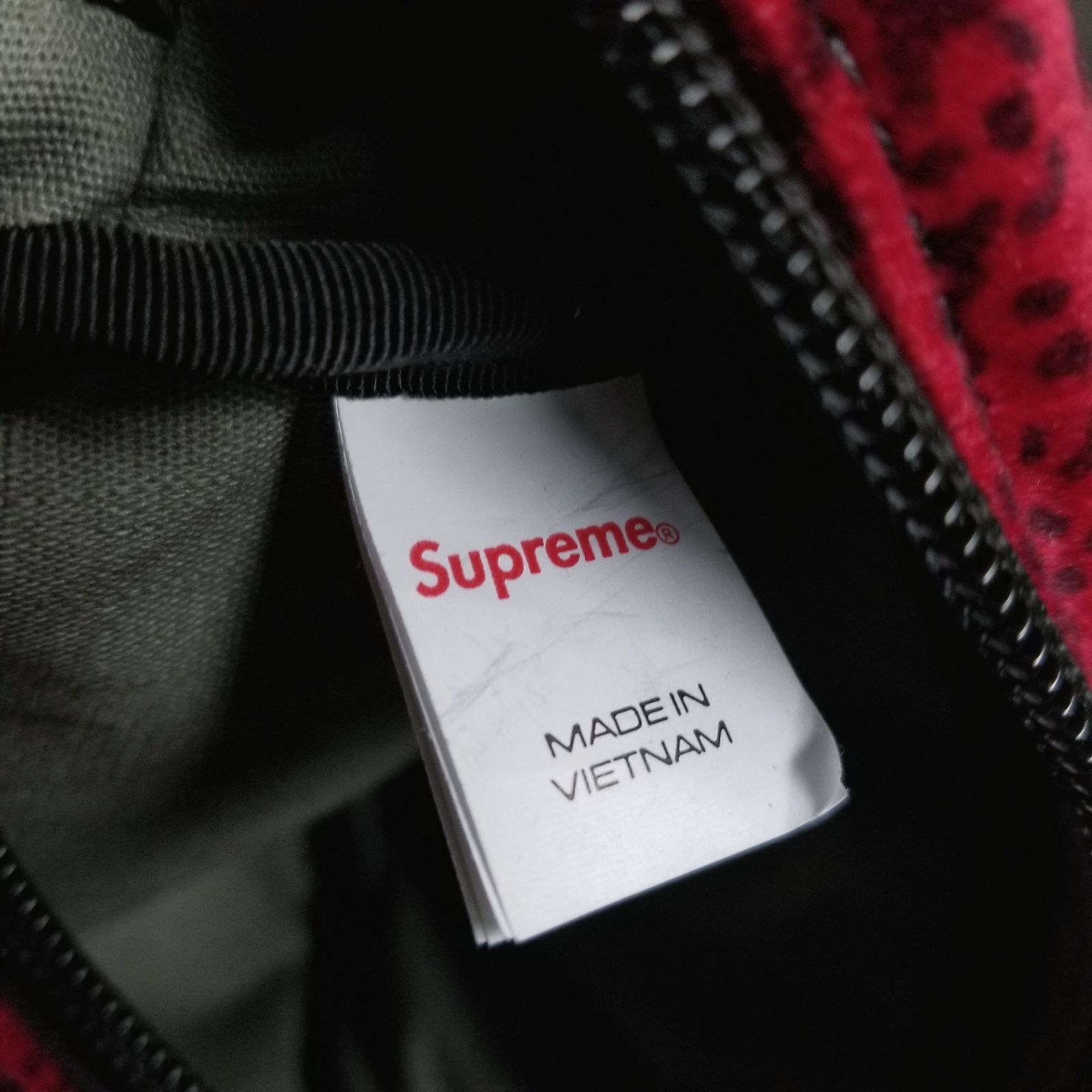 Supreme 25aw Velvet Mini Pouch Red シュプリーム ベルベット 