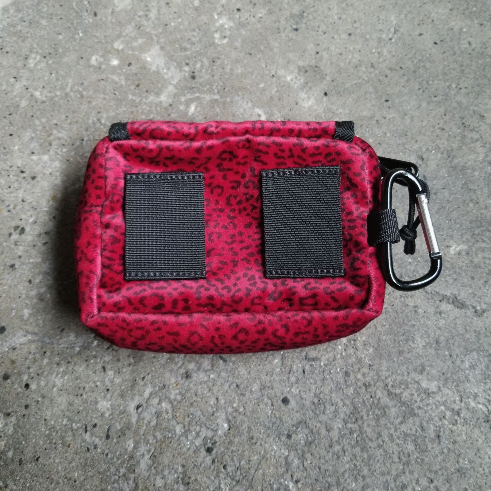 Supreme 25aw Velvet Mini Pouch Red シュプリーム ベルベット 