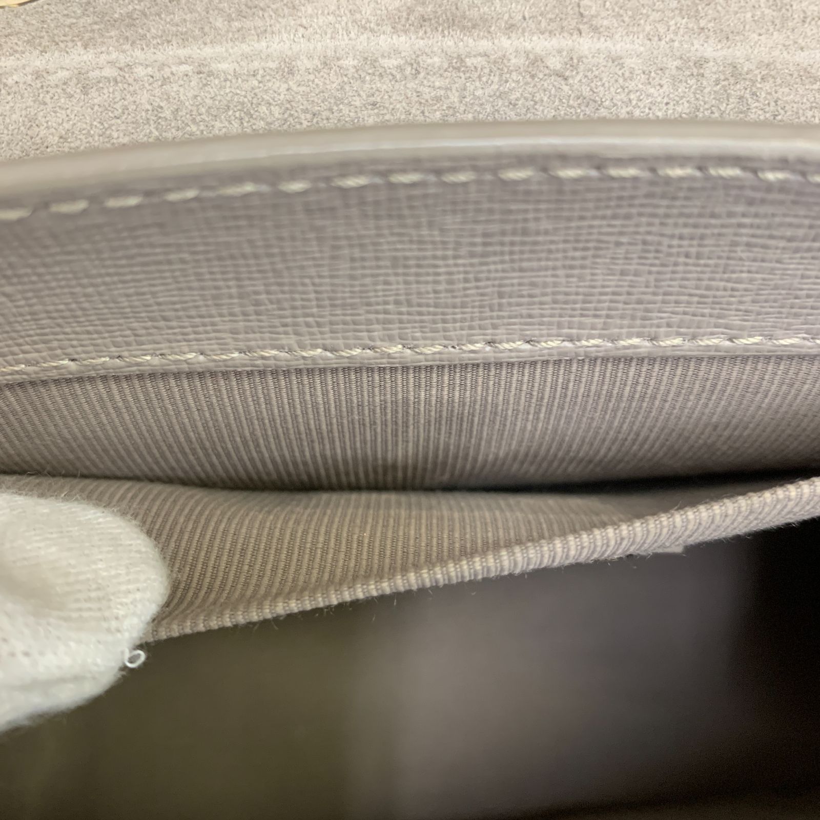 FURLA フルラ メトロポリス チェーン ショルダーバッグ グレー G7597 