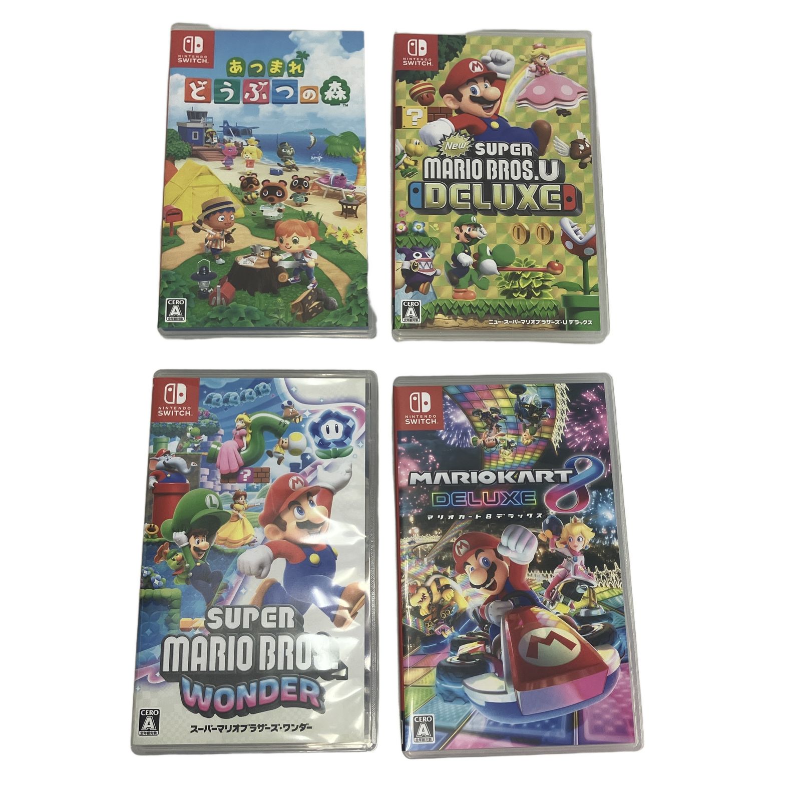 Nintendo Switch ソフト 4本 おまとめ スーパーマリオシリーズ他 人気