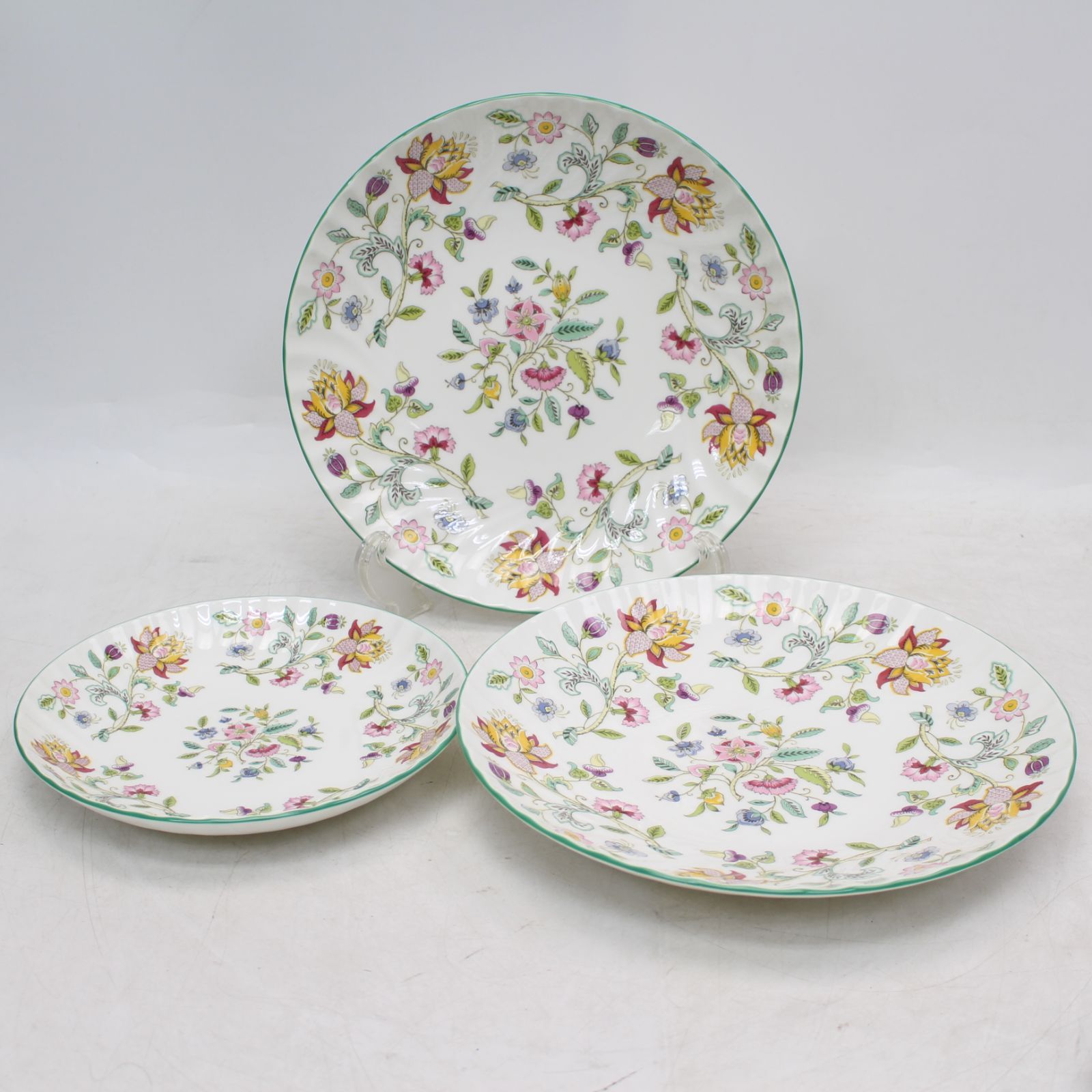 675)【3枚セット/美品】ミントン ハドンホール 21.5cm×1枚 28cm×2枚