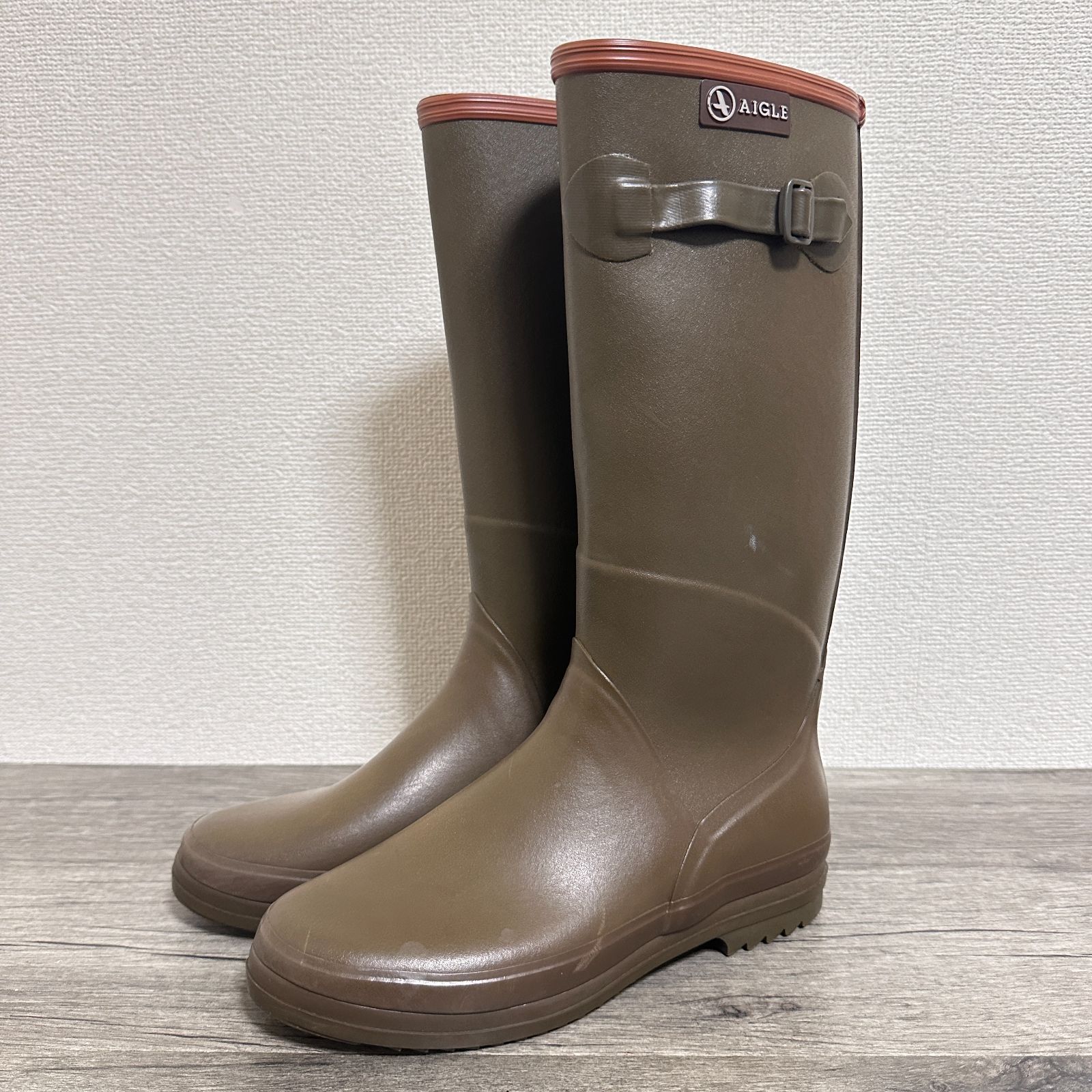 AIGLE CHANTEBELLE エーグル 新古品 フランス製 AIGLE エーグル フランス製 CHANTEBELLE シャンタベル ラバーブーツ