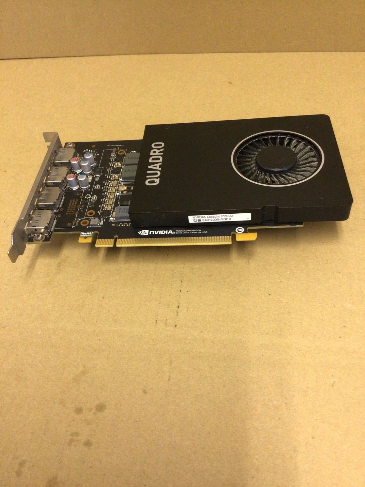 中古 Quadro P2000 5GB グラボ 動作品 - メルカリ