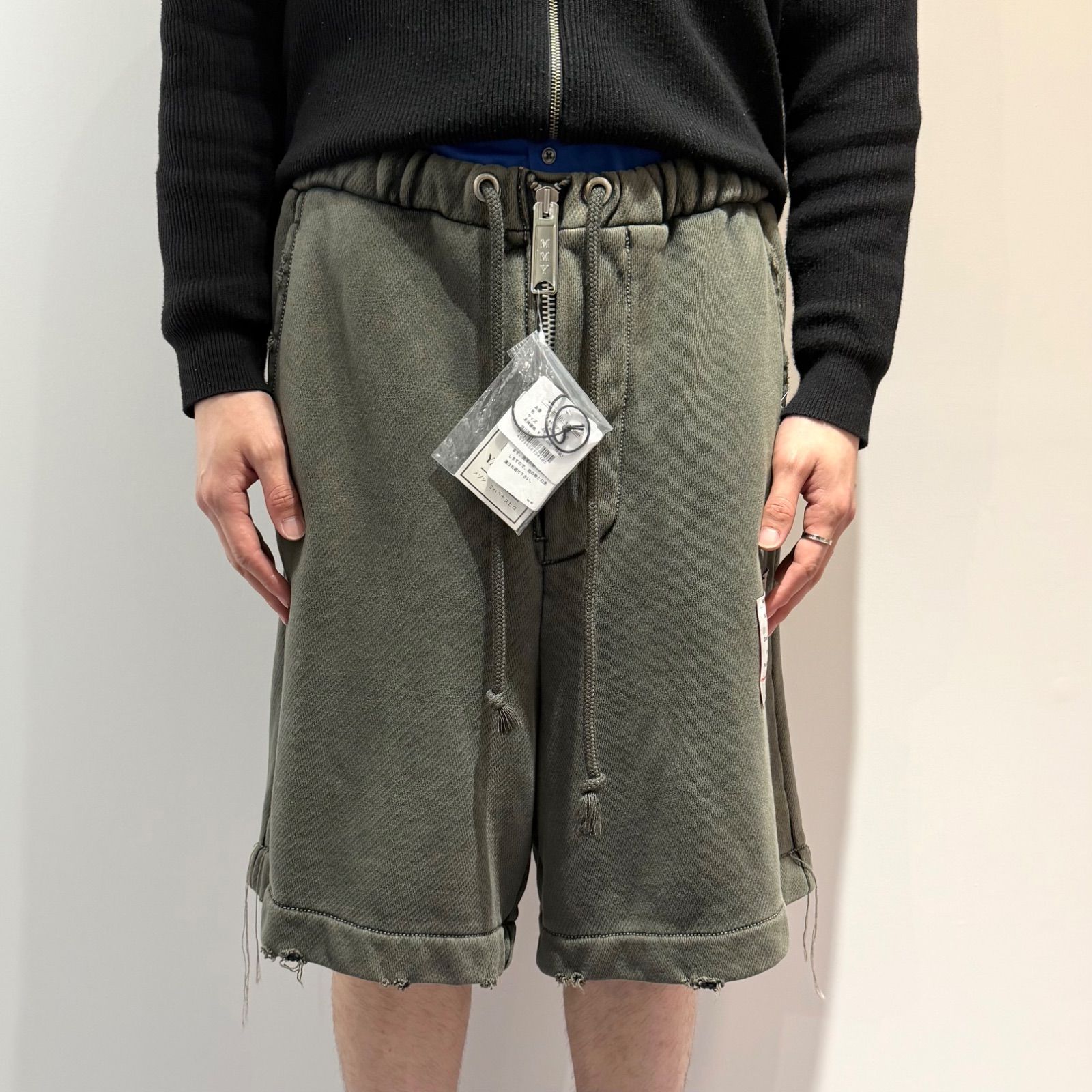 Maison MIHARA YASUHIRO サンフェイデッドライクスウェットパンツ 