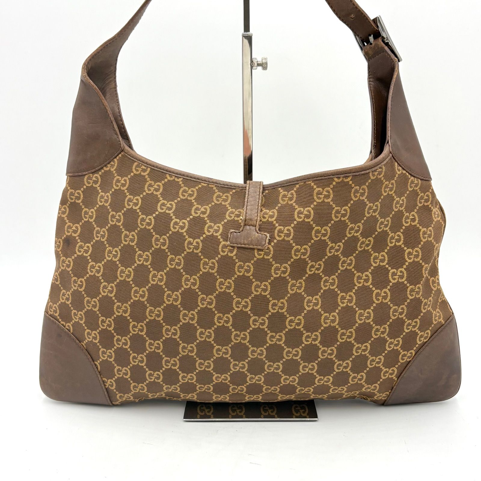 交渉中☆グッチ ショルダーバッグ ジャッキー GGキャンバス カンデンスキー GUCCI - 交渉中☆グッチ ショルダーバッグ ジャッキー GGキャンバス
