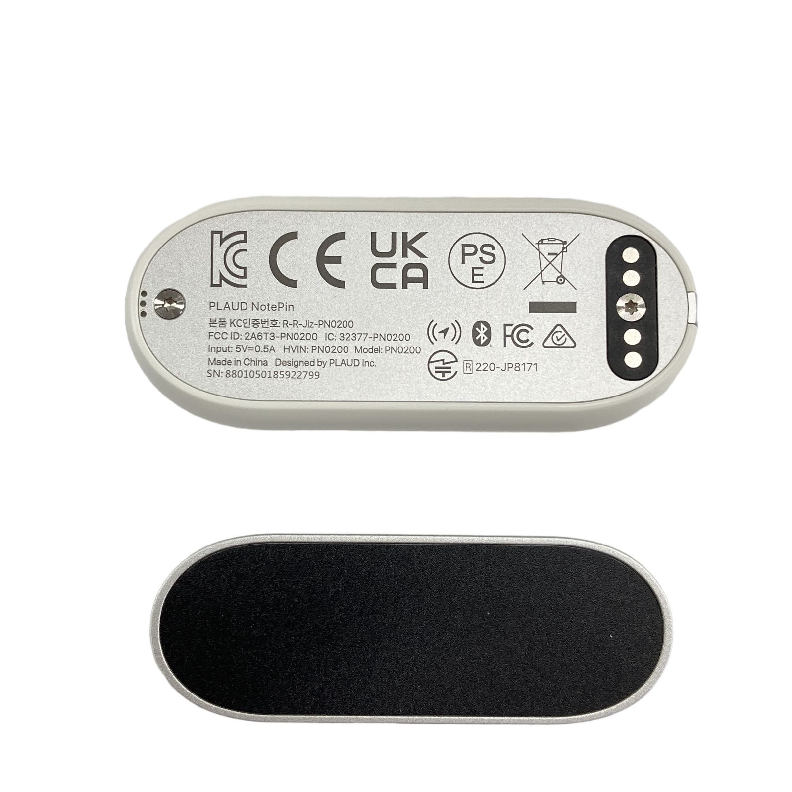PLAUD NotePin PN0200 プラウド AI ボイスレコーダー 中古 良好