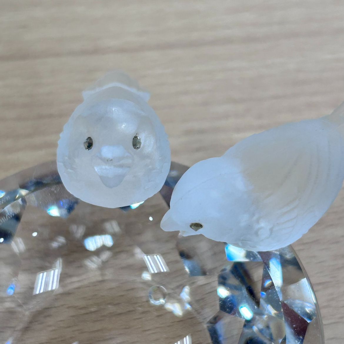 swarovski スワロフスキー 小鳥の水盤 小物入れ - メルカリ