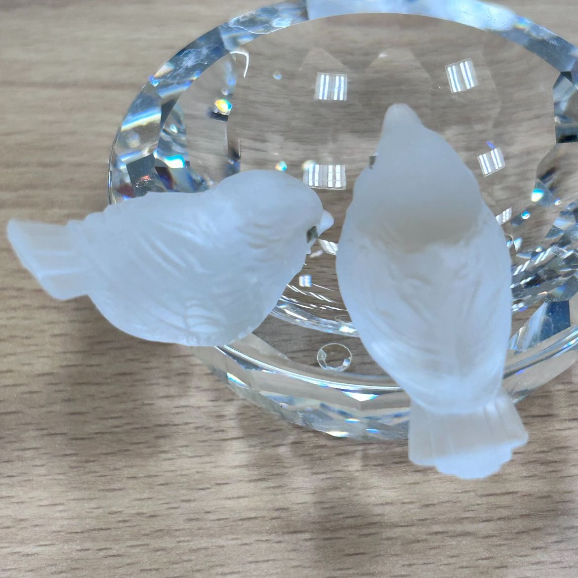 swarovski スワロフスキー 小鳥の水盤 小物入れ - メルカリ